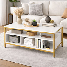 Coffee Table Storage Shelf
