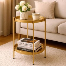 Round Side Table Living Room