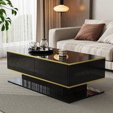 LED Coffee Table w/ Storage
