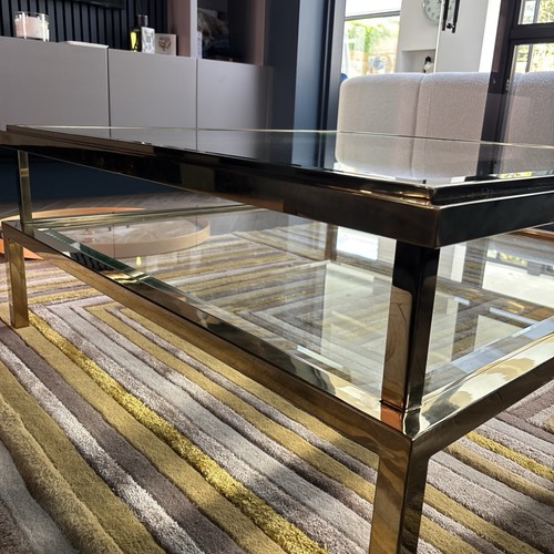 Gold trimmed glass - trimmed,