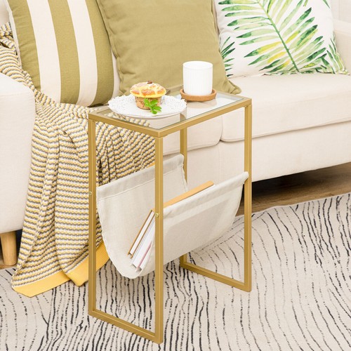 Hoobro gold end table - hoobro, coffee