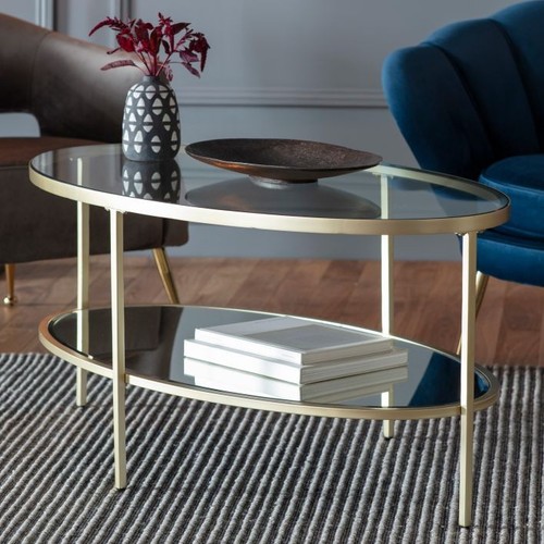 Coffee table hudson champagne - coffee,