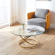 90cm Round Tempered Glass