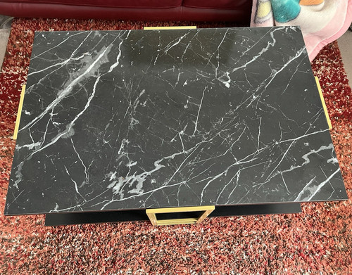 Wayfair black marble gloss - black,