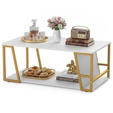 Rectangle Coffee Table 2-tier